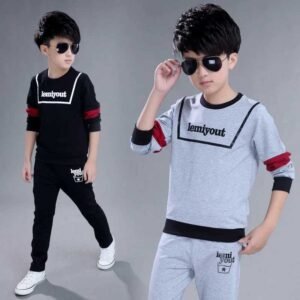 4-11 years thick cotton 2 Piece boy dress
